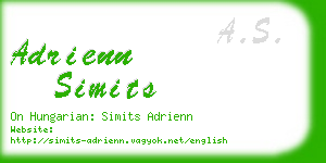 adrienn simits business card
